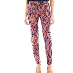 Joe Fresh Joe Fresh Paisley Print Slim Jeans Size 6